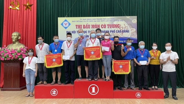 Thành phố tổ chức thành công bộ môn cờ tướng trong khuôn khổ Đại hội TĐTT thành phố lần thứ IX