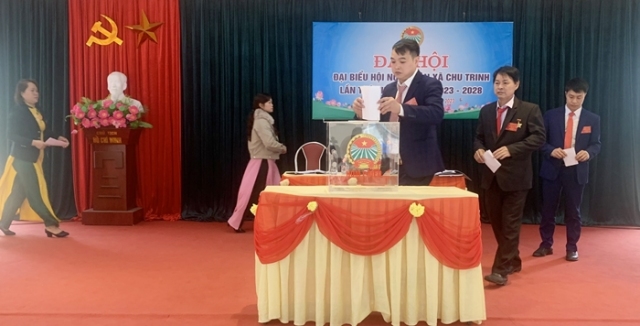 Đại hội đại biểu Hội nông dân xã Chu Trinh nhiệm kỳ 2023 – 2028