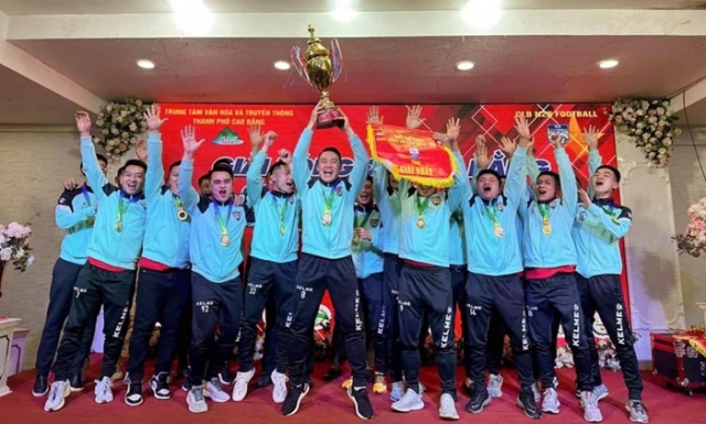 Bế mạc giải Bóng đá thành phố Cao Bằng SERIE A mùa giải năm 2022 – 2023
