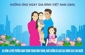 Truyền thông Ngày Gia đình Việt Nam (28/6)  và Tháng hành động quốc gia phòng, chống bạo lực gia đình năm 2023