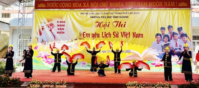 Trường Tiểu học Vĩnh Quang tổ chức Hội thi “Em yêu lịch sử Việt Nam” năm học 2023 – 2024