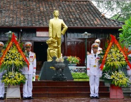 Một số hình ảnh tại Khu di tích lưu niệm đồng chí Hoàng Đình Giong - Thành phố Cao Bằng