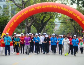 Ngày chạy Olympic vì sức khỏe toàn dân và Giải Việt dã thành phố Cao Bằng năm 2023